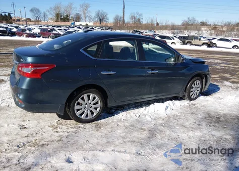 2016 Nissan Sentra Sv z USA, uszkodzony, nr VIN 3N1AB7AP8GY262712